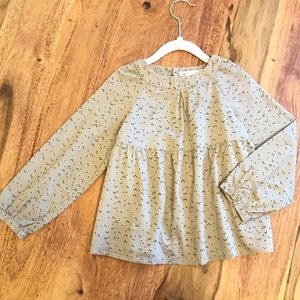 Bonpoint Size 4 Girls Top With Buttons